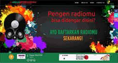 Desktop Screenshot of jogjastreamers.com